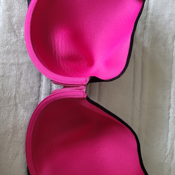 Pennington Printed Padded T-Shirt Bra with Lace Trim - Picture 3 of 10